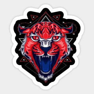 cheetah design Sticker